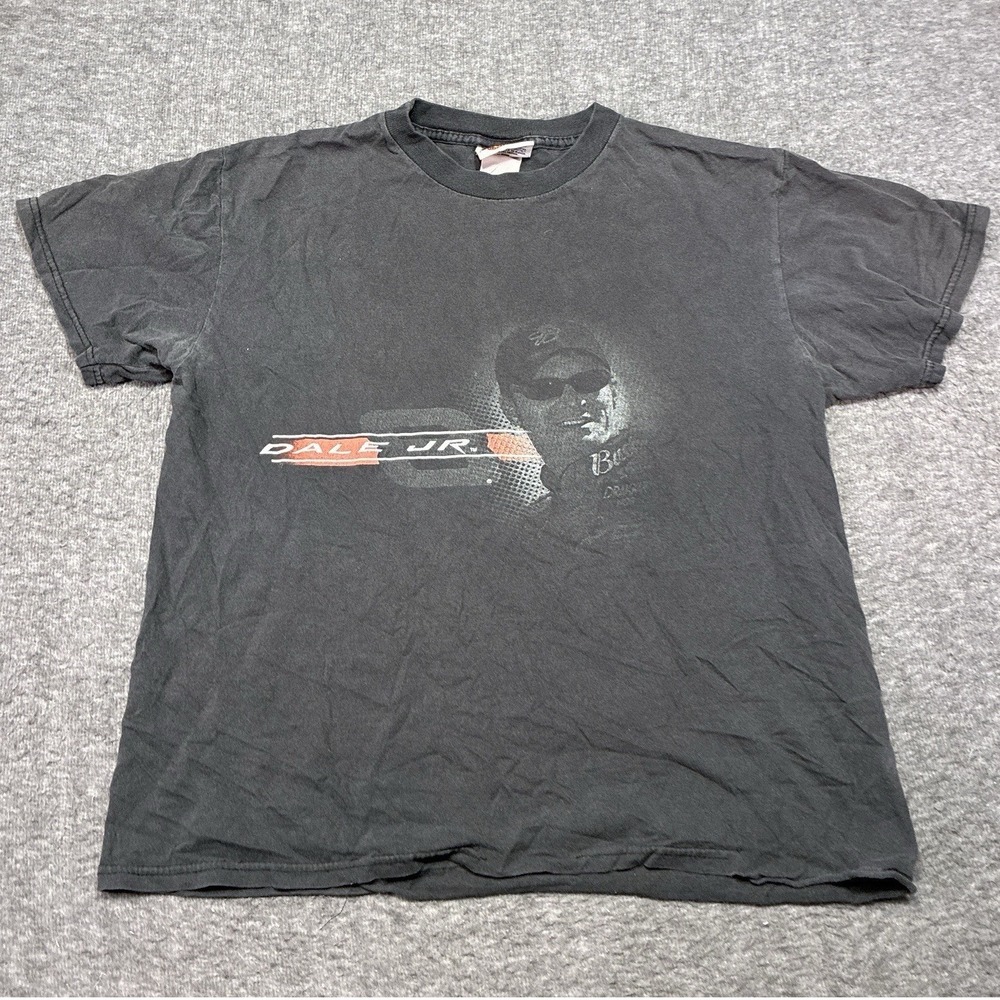 Winners Circle Dale Earnhardt Jr Shirt Mens Medium Red NASCAR Short Sleeve